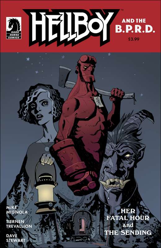 HELLBOY & BPRD HER FATAL HOUR CVR A TREVALLION