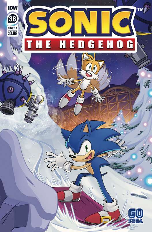 SONIC THE HEDGEHOG #36 CVR A SCHOENING