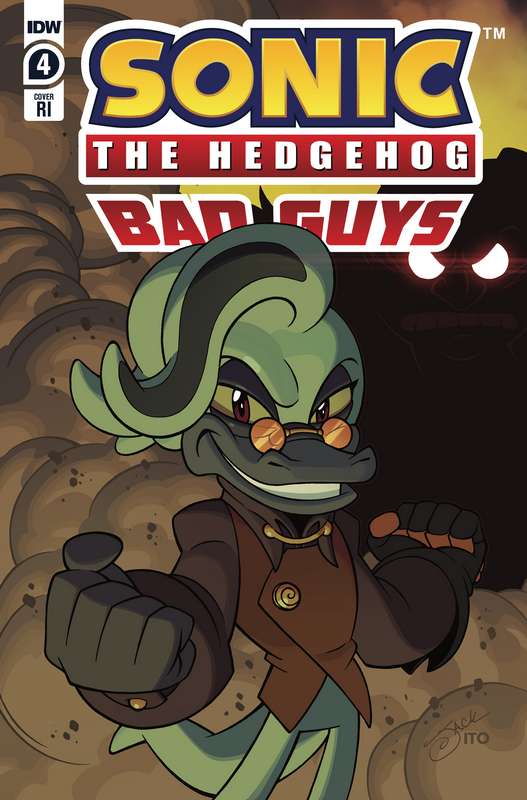 SONIC THE HEDGEHOG BAD GUYS #4 (OF 4) 1:10 LAWRENCE RATIO VARIANT