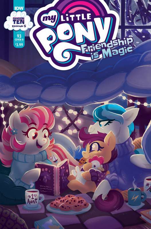 MY LITTLE PONY FRIENDSHIP IS MAGIC #93 CVR B JUSTASUTA