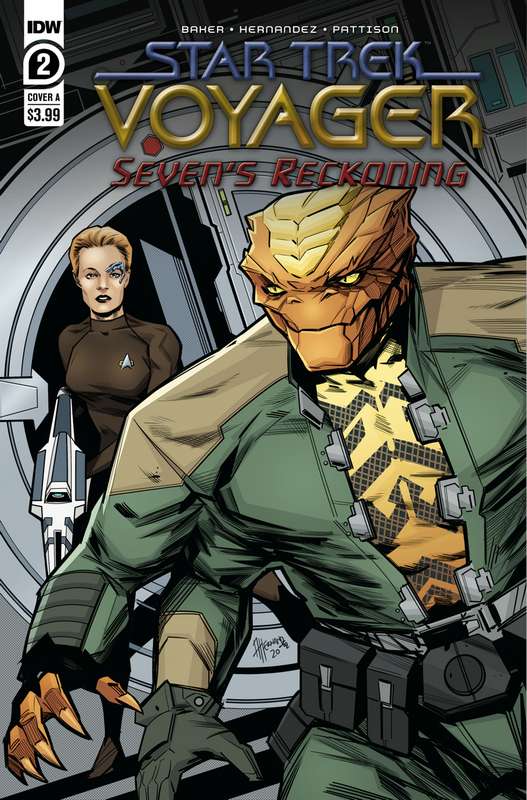 STAR TREK VOYAGER SEVENS RECKONING #2 (OF 4) CVR A HERNANDEZ