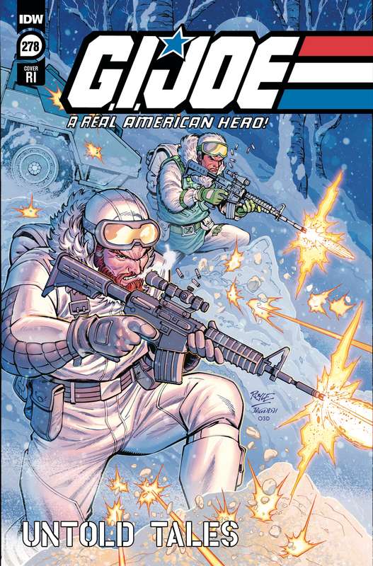 GI JOE A REAL AMERICAN HERO #278 1:10 ROYLE RATIO VARIANT