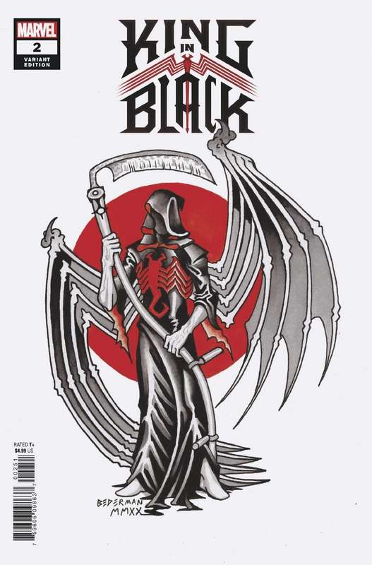 KING IN BLACK #2 (OF 5) BEDERMAN TATTOO VARIANT