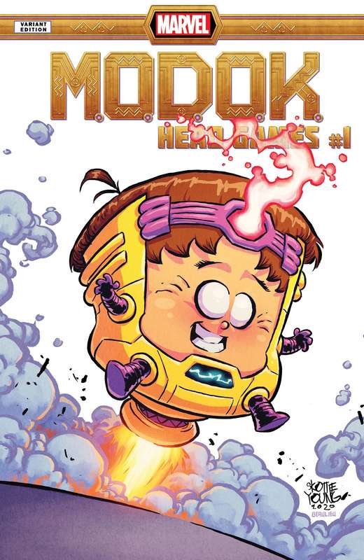 MODOK HEAD GAMES #1 YOUNG VARIANT