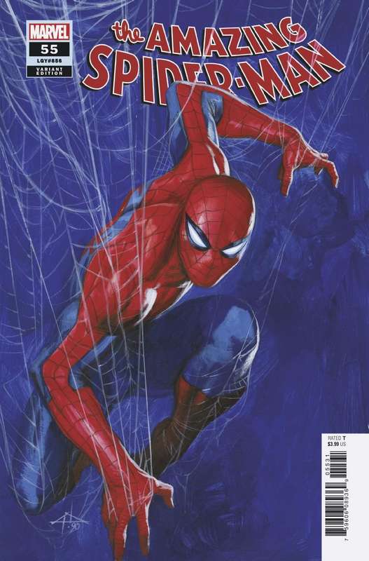 AMAZING SPIDER-MAN #55 DELLOTTO VARIANT LR