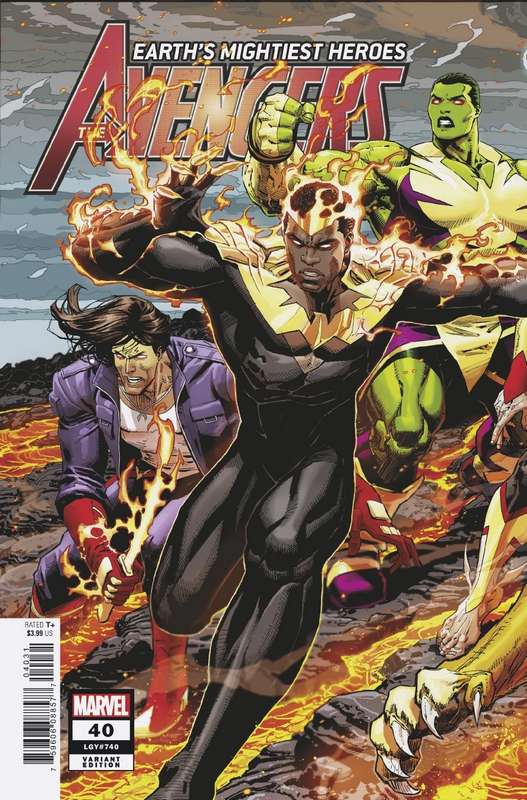 AVENGERS #40 WEAVER CONNECTING VARIANT