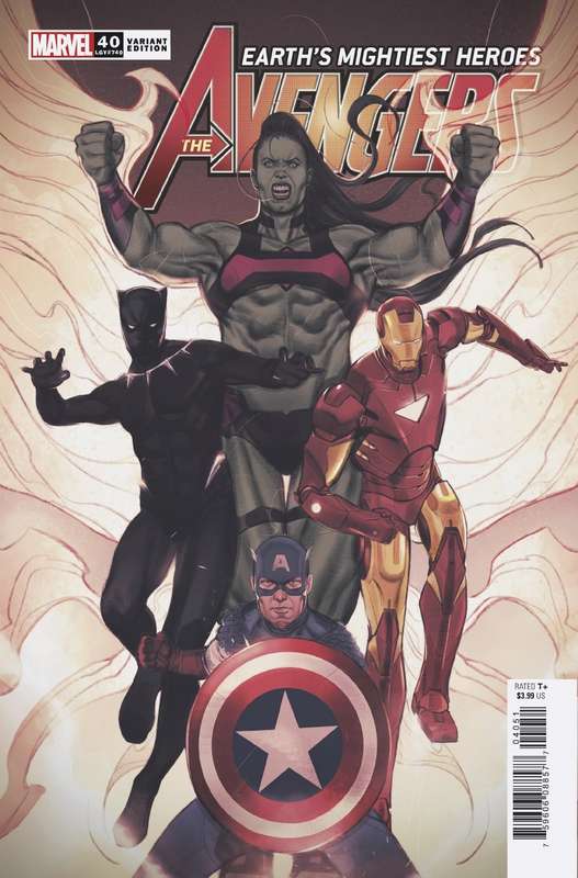 AVENGERS #40 SWABY VARIANT