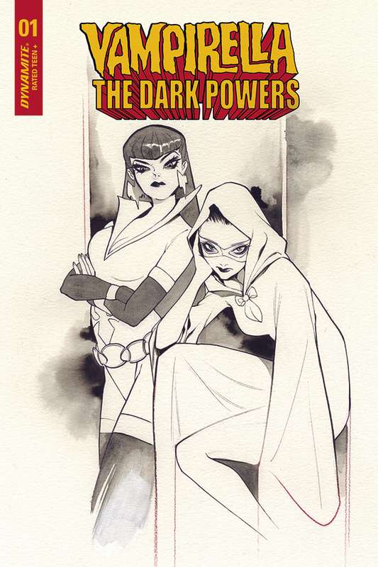 VAMPIRELLA DARK POWERS #1 1:20 MOMOKO B&W RATIO VARIANT