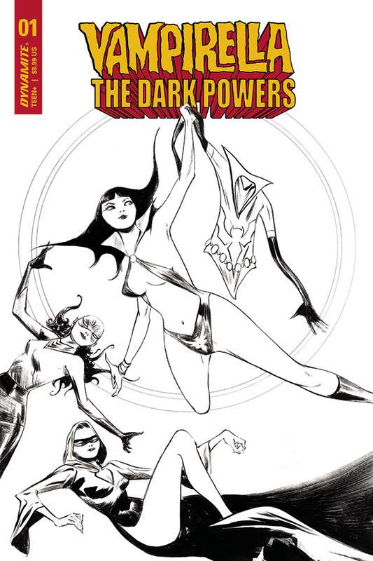 VAMPIRELLA DARK POWERS #1 1:40 LEE B&W RATIO VARIANT