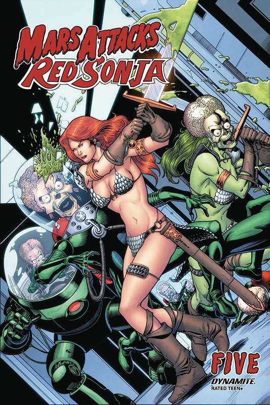 MARS ATTACKS RED SONJA #5 CVR C KITSON