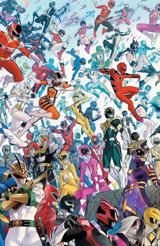 MIGHTY MORPHIN #2 1:10 MORA RATIO VARIANT