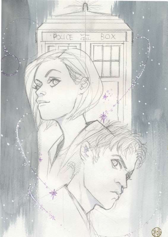 DOCTOR WHO COMICS #2 FOC PEACH MOMOKO SKETCH CVR