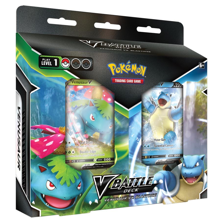 Pokemon TCG (PKM): V Battle Deck: Venusaur vs Blastoise