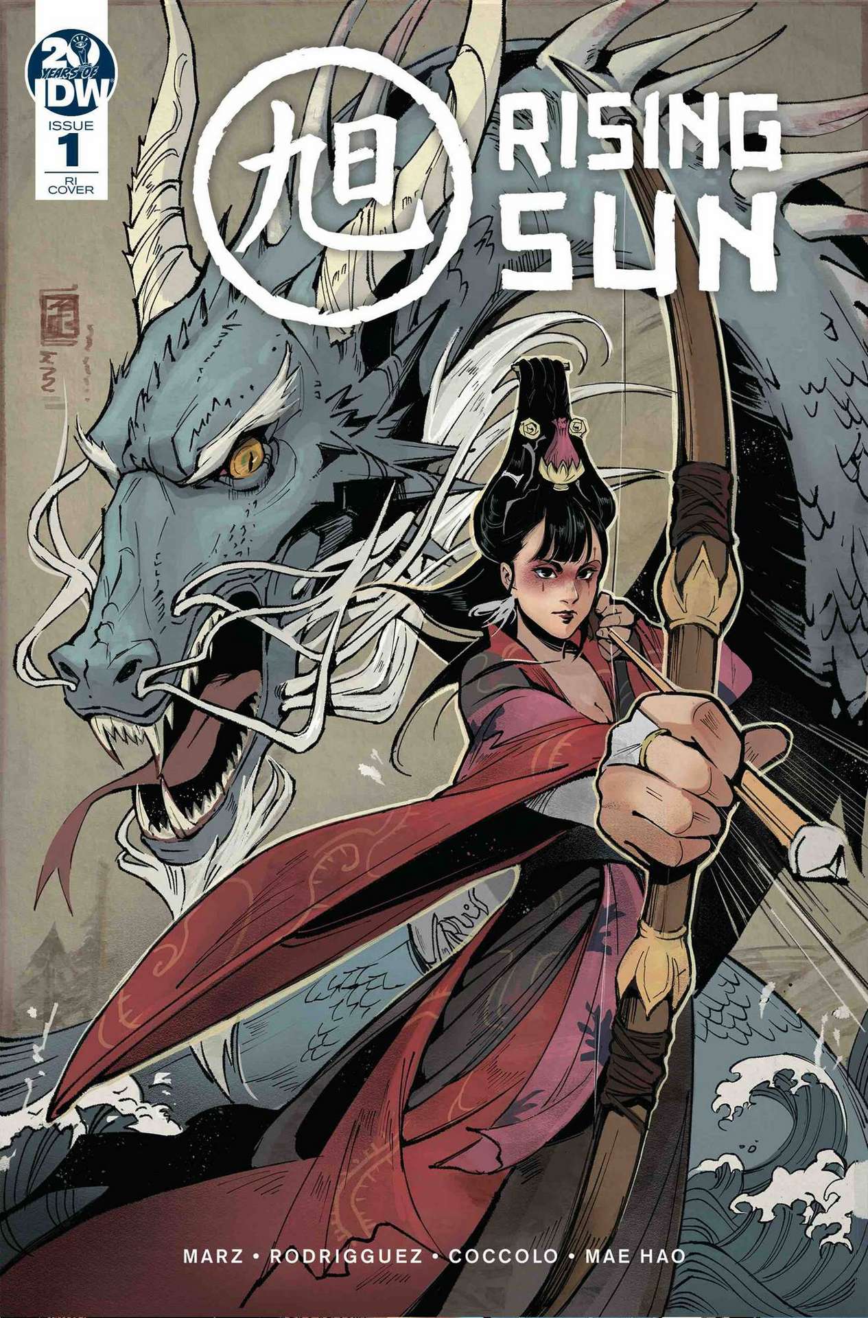 RISING SUN #1 (OF 3) 1:10 YU RATIO VARIANT