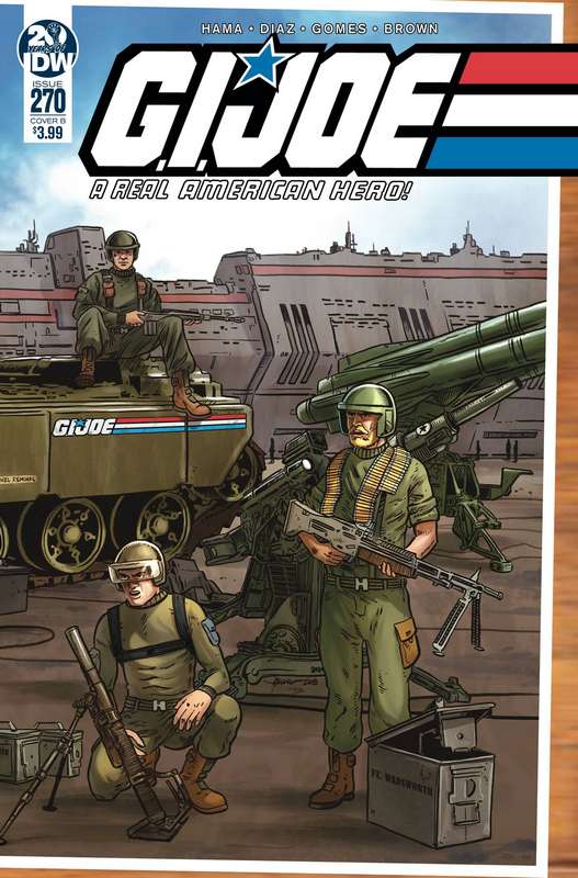 GI JOE A REAL AMERICAN HERO #270 CVR B SULLIVAN