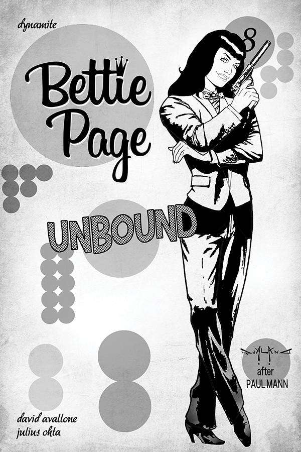 BETTIE PAGE UNBOUND #8 1:40 QUALANO VIRGIN VARIANT