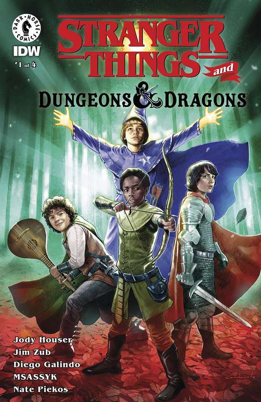 STRANGER THINGS D&D CROSSOVER #1 CVR C GALINDO