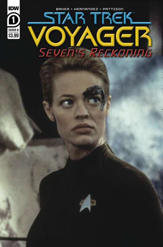 STAR TREK VOYAGER SEVENS RECKONING #1 (OF 4) CVR B PHOTO