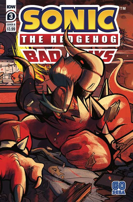 SONIC THE HEDGEHOG BAD GUYS #3 (OF 4) CVR B SKELLY