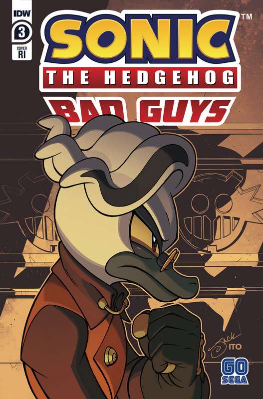 SONIC THE HEDGEHOG BAD GUYS #3 (OF 4) 1:10 LAWRENCE RATIO VARIANT