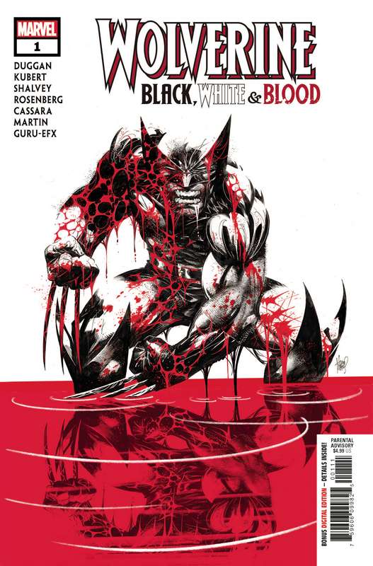 WOLVERINE BLACK WHITE BLOOD #1 (OF 4)