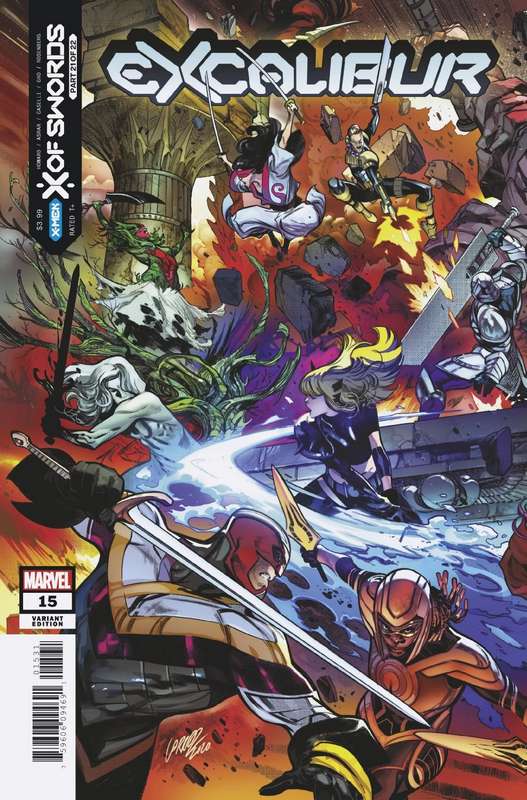 EXCALIBUR #15 LARRAZ CONNECTING VARIANT XOS