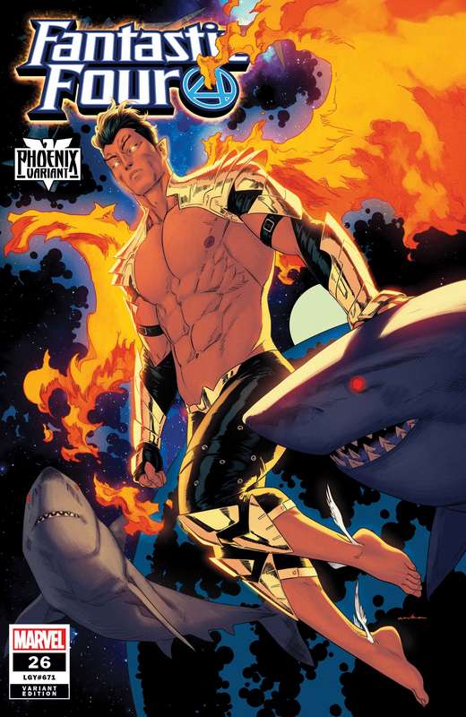 FANTASTIC FOUR #26 ANKA NAMOR PHOENIX VARIANT EMP