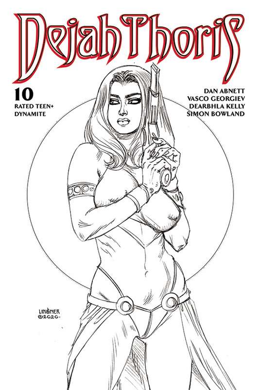 DEJAH THORIS (2019) #10 1:20 LINSNER B&W RATIO VARIANT