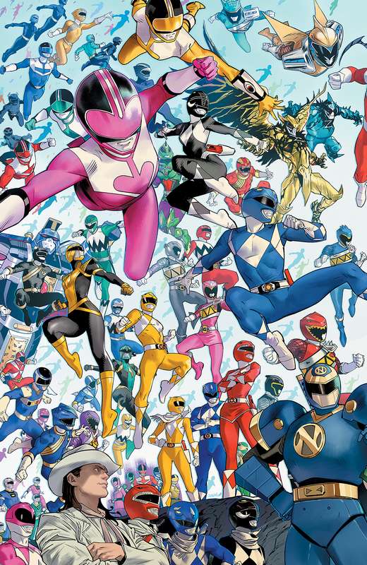 POWER RANGERS #1 1:10 MORA RATIO VARIANT