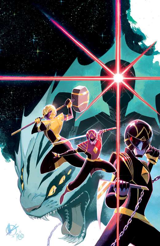 POWER RANGERS #1 1:100 SCALERA RATIO VARIANT