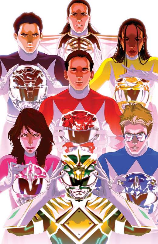 POWER RANGERS #1 1:500 MONTES RATIO VARIANT