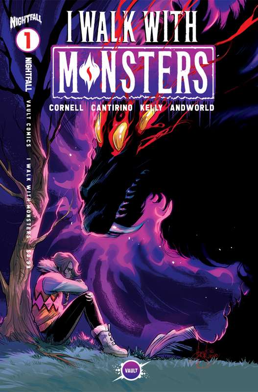 I WALK WITH MONSTERS #1 CVR E 1:30 ANDOLFO DELUXE FOIL RATIO VARIANT