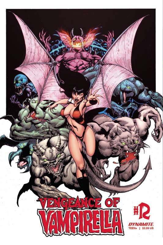 VENGEANCE OF VAMPIRELLA #12 CASTRO BONUS FOC VARIANT