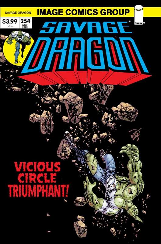 SAVAGE DRAGON #254 CVR B RETRO 70S TRADE DRESS (MR)