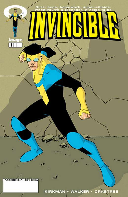 LCSD 2020 INVINCIBLE #1 GOLD FOIL LOGO VARIANT