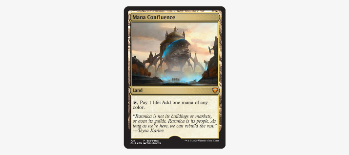 MAGIC THE GATHERING (MTG): Commander Legends BAB Promo - Mana Confluence