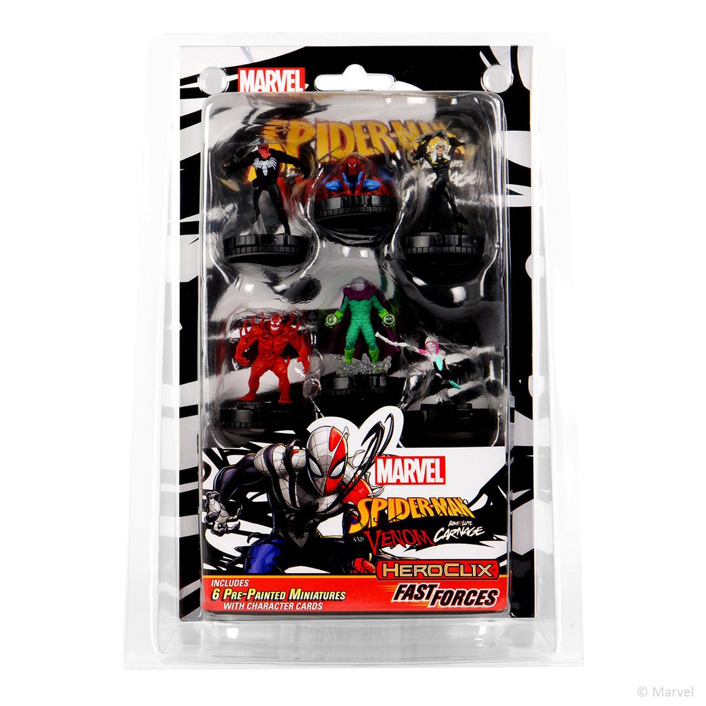 Marvel HeroClix: Spider-Man and Venom Absolute Carnage Dice and Token Pack