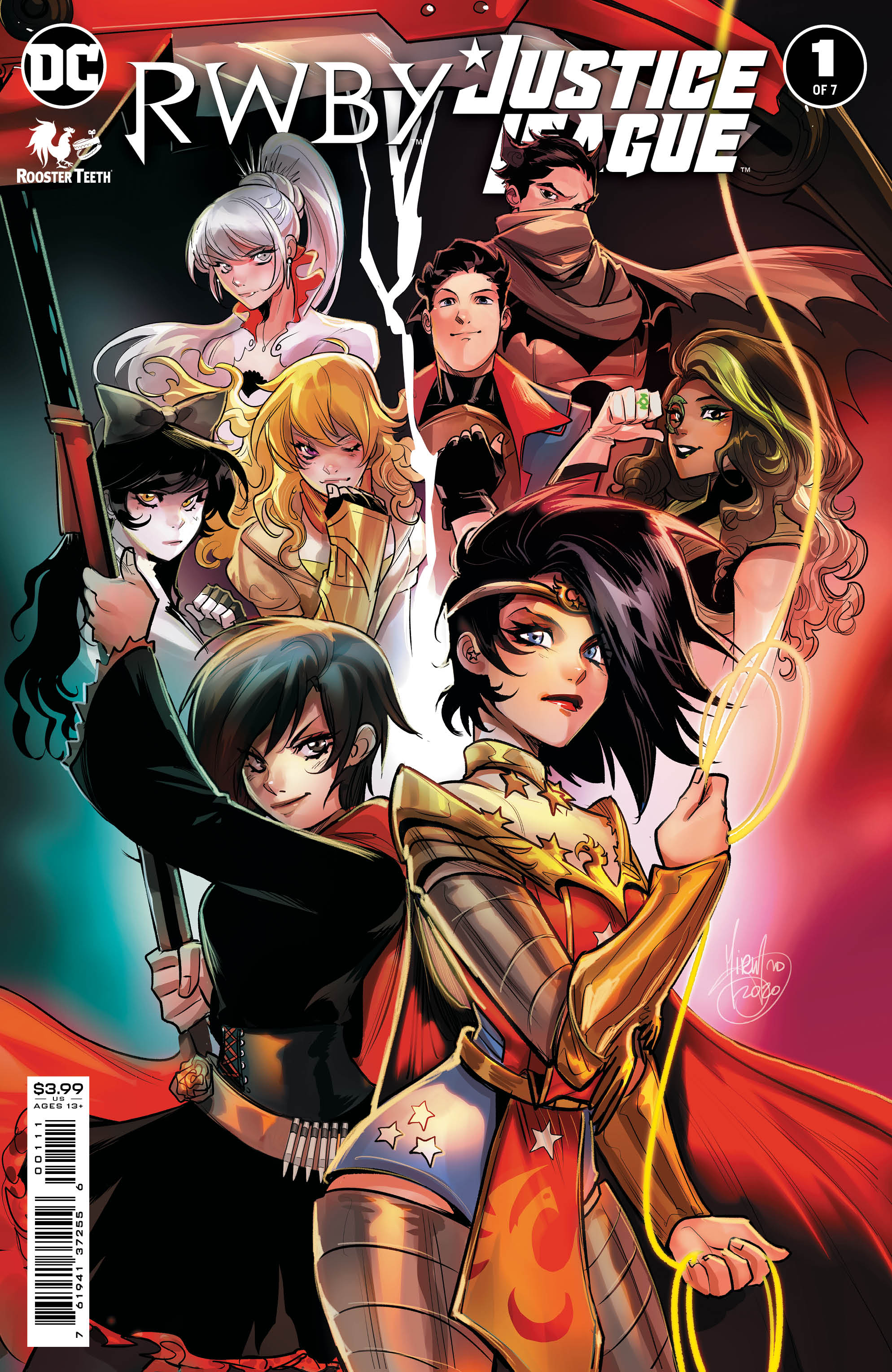 RWBY JUSTICE LEAGUE #1 (OF 7) CVR A MIRKA ANDOLFO