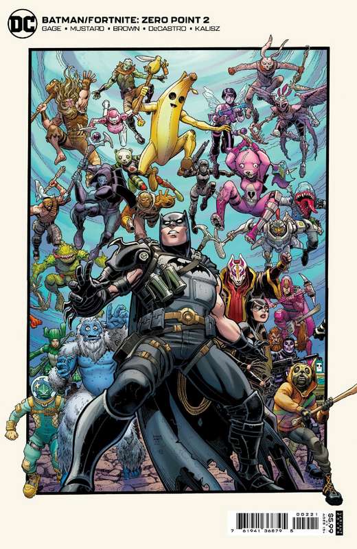 BATMAN FORTNITE ZERO POINT #2 (OF 6) CVR B ART ADAMS CARD STOCK