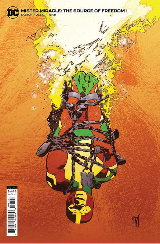 MISTER MIRACLE THE SOURCE OF FREEDOM #1 (OF 6) CVR B VALENTINE DE LANDRO CARD STOCK VAR