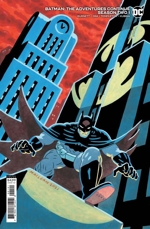 BATMAN THE ADVENTURES CONTINUE SEASON II #1 CVR B ANDREW MACLEAN CARD STOCK VARIANT