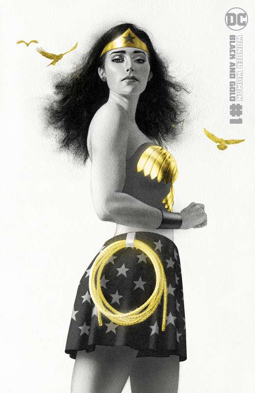 WONDER WOMAN BLACK & GOLD #1 (OF 6) CVR B JOSHUA MIDDLETON VARIANT