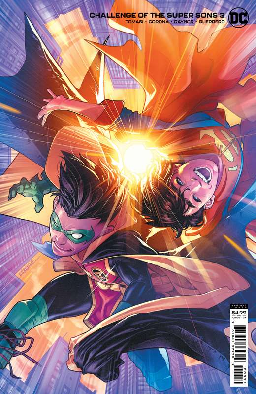 CHALLENGE OF THE SUPER SONS #3 (OF 7) CVR B JAMAL CAMPBELL CARD STOCK VARIANT