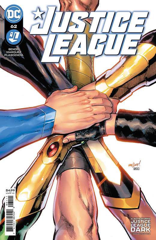 JUSTICE LEAGUE #62 CVR A DAVID MARQUEZ