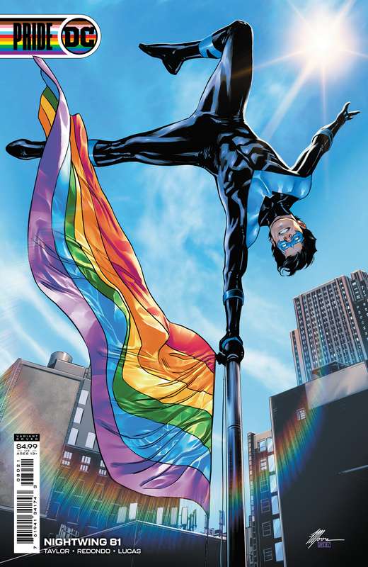 NIGHTWING #81 CVR C TRAVIS MOORE PRIDE MONTH CARD STOCK VAR