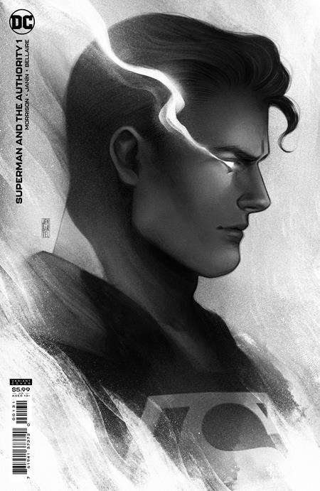 SUPERMAN AND THE AUTHORITY #1 (OF 4) INC 1:25 JEN BARTEL HEADSHOT CARD STOCK VARIANT