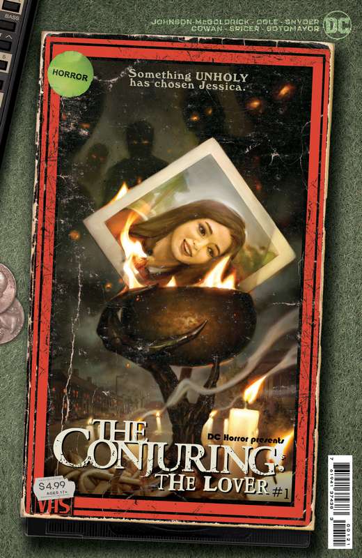 DC HORROR PRESENTS THE CONJURING THE LOVER #1 CVR B RYAN BROWN VHS TRIBUTE CARD STOCK VARIANT (MR)