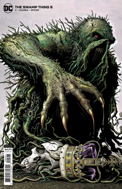 SWAMP THING #5 (OF 10) CVR B BRIAN BOLLAND CARD STOCK VARIANT