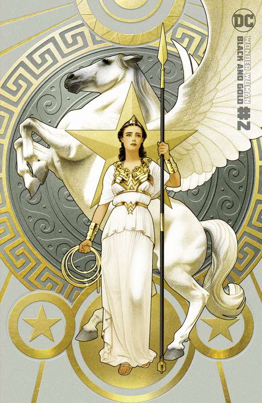 WONDER WOMAN BLACK & GOLD #2 (OF 6) CVR B JOSHUA MIDDLETON VARIANT