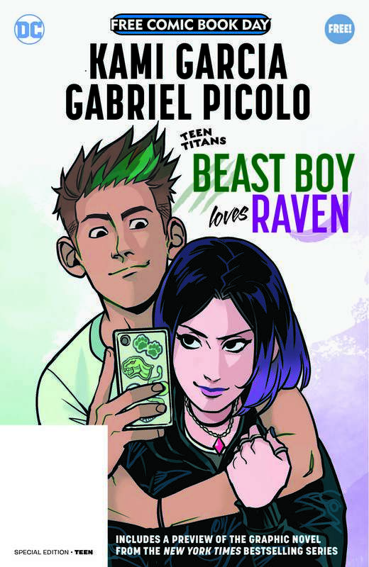 FCBD 2021 TEEN TITANS BEAST BOY LOVES RAVEN SPECIAL EDITION